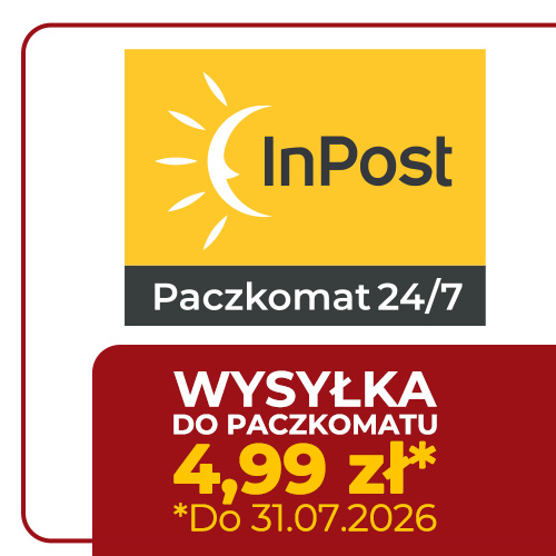Wysyłka do Paczkomat&oacute;w InPost za 4,99 do 31.07.2026
