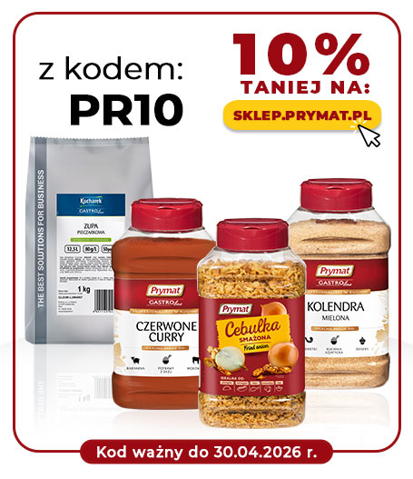 Z kodem PR10 10% taniej produkty nieprzecenione do 30.04.2026.