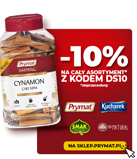 Z Kodem DS10 10% taniej wybrane produkty nieprzecenione na sklep.prymat.pl