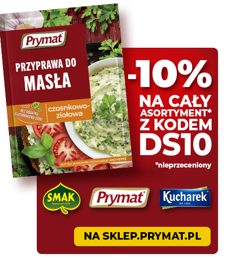 Z Kodem DS10 10% taniej wybrane produkty nieprzecenione na sklep.prymat.pl