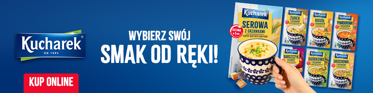 Wybierz swój smak od ręki. Nowość. Kucharek. Kup online.
