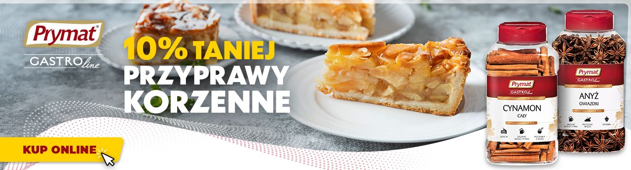 Przyprawy korzenne10% taniej na sklep.prymat.pl. Kup online.