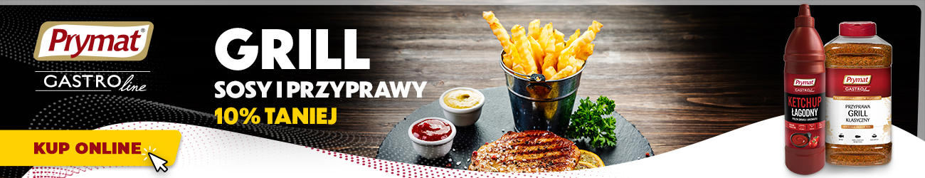 Grill sosy i przyprawy 10% taniej. Kup online.
