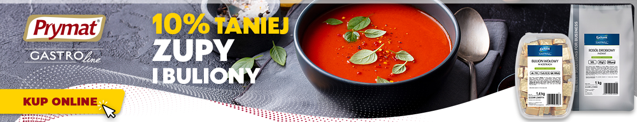 Zupy i buliony 10% taniej na sklep.prymat.pl. Kup online.