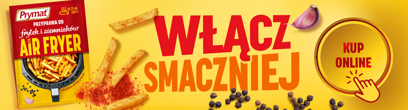 Przyprawy do air fryera Prymat. Nowość, kt&oacute;rą możesz kupić online.